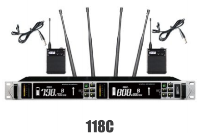 118C/118D 真分集无线手持话筒